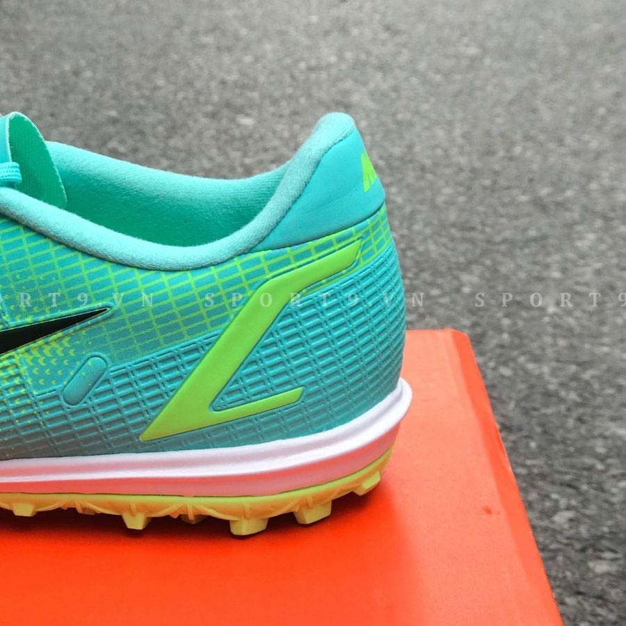 Giày đá bóng Nike Mercurial Vapor 14 Academy TF Impulse Pack - Dynamic Turquoise/ Lime Glow CV0978-403